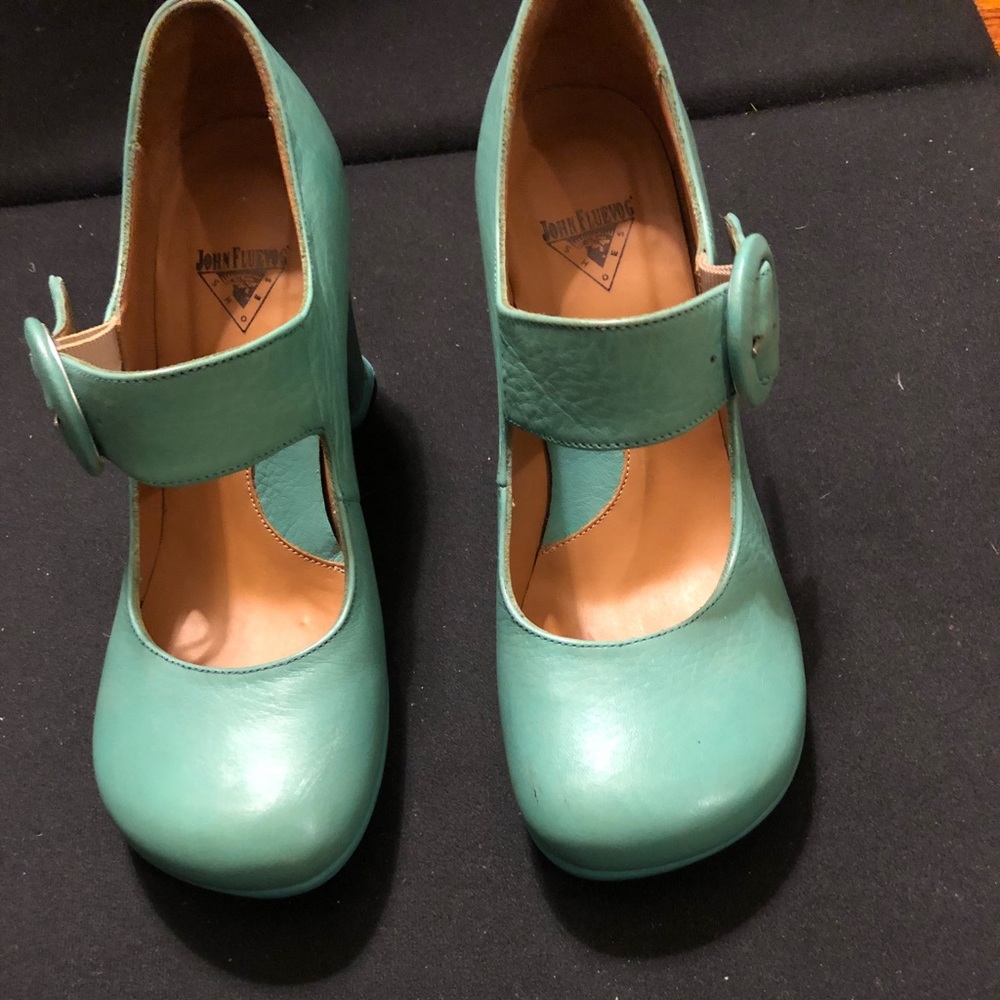 John Fluevog Cary Mary Jane Heels